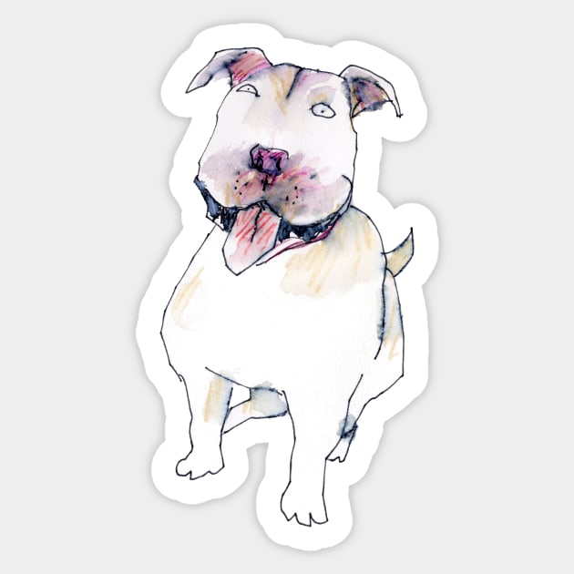 Staffy Sticker by vectormutt